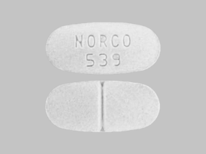 Norco 10/325mg (539 Pills)