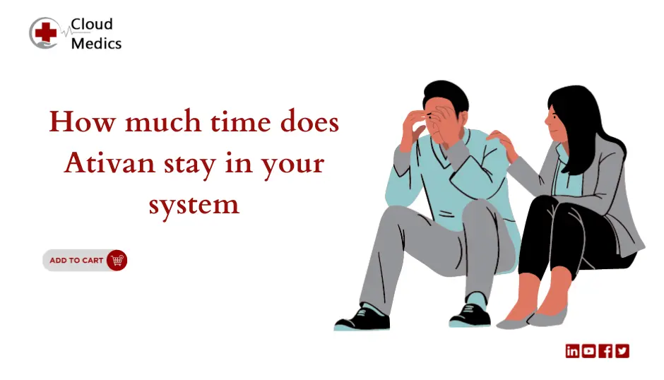 How much time does Ativan stay in your system